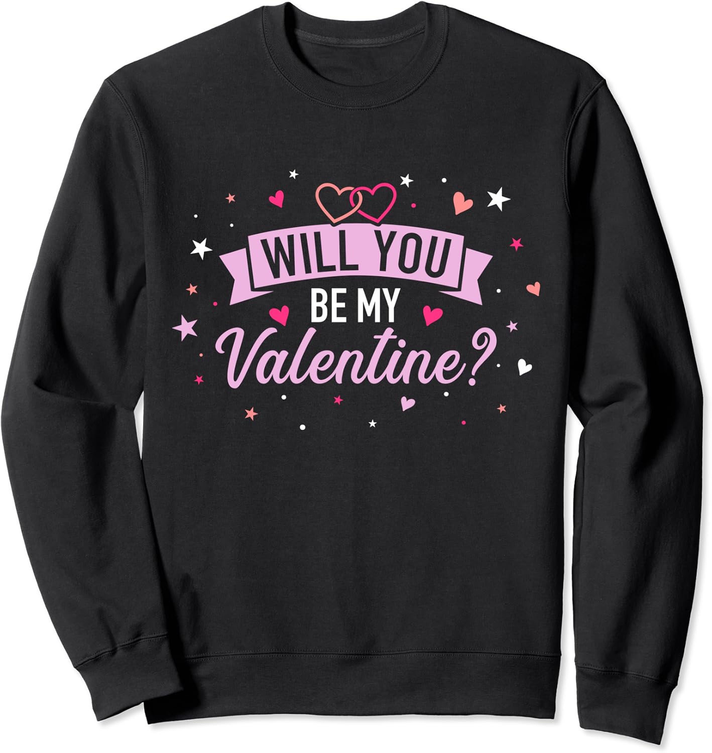 Willst du mein Valentin sein Valentinstag Sweatshirt Amazon.de Fashion